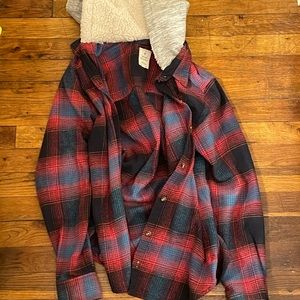 Hooded flannel
